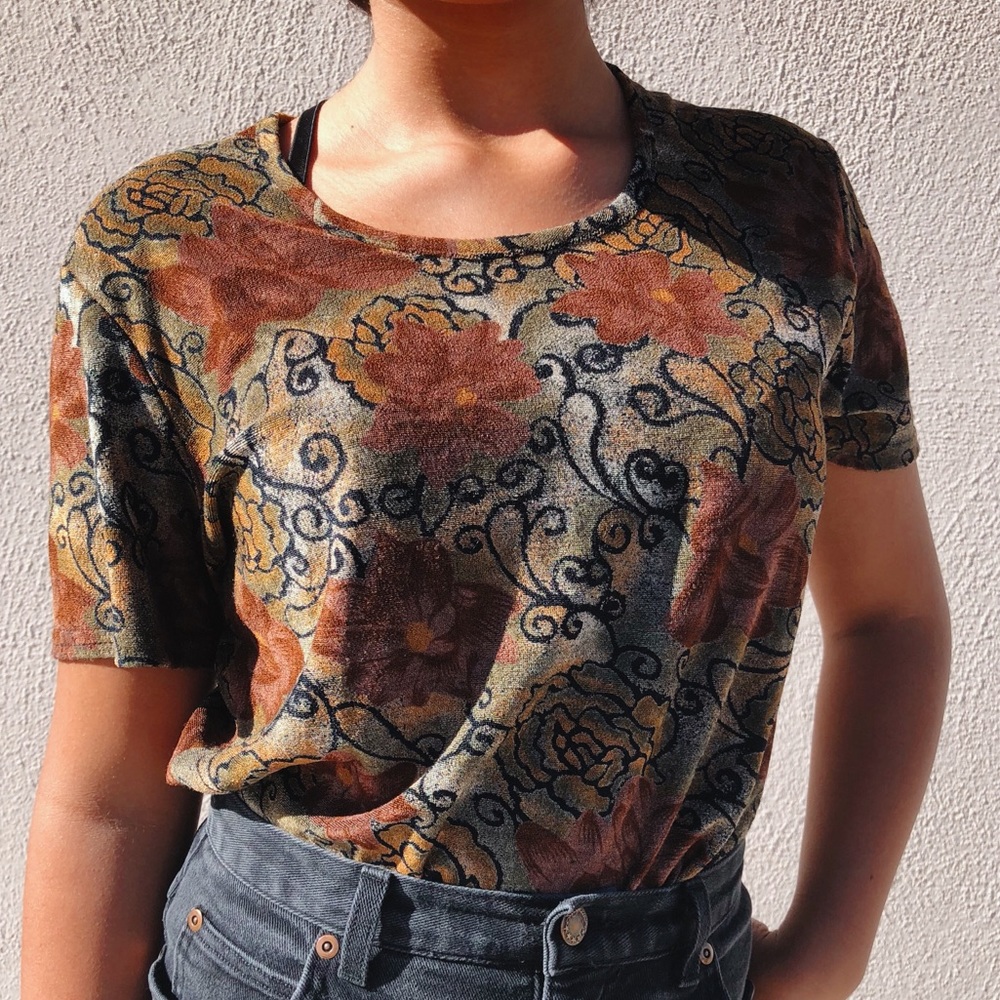 Vintage crop top